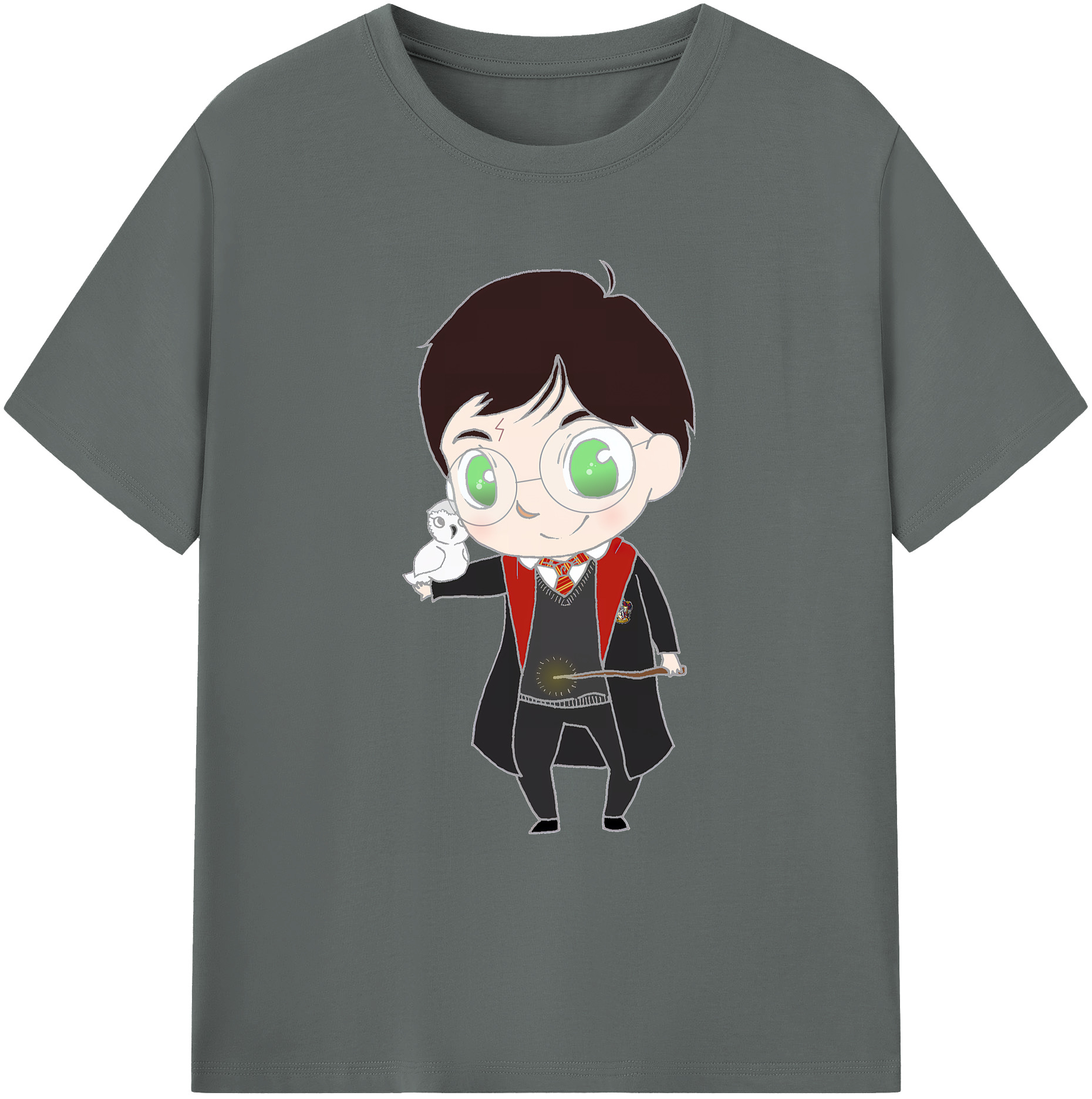 （画像用） Harry Potter ハリー・ポッターシリーズ 綿100％ メンズ半袖Tシャツ｜肌触りやわらか＆通気性
